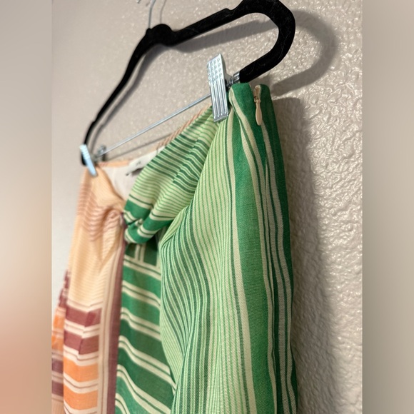 NWOT SIR The Label Marisol Twist Silk Wool Maxi Skirt Beach Vacation Resort M - Picture 5 of 6